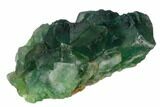 Green Fluorite Crystal Cluster - China #128582-2